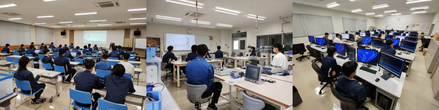 岡谷工業高校の生徒さんがインターンシップに参加しました